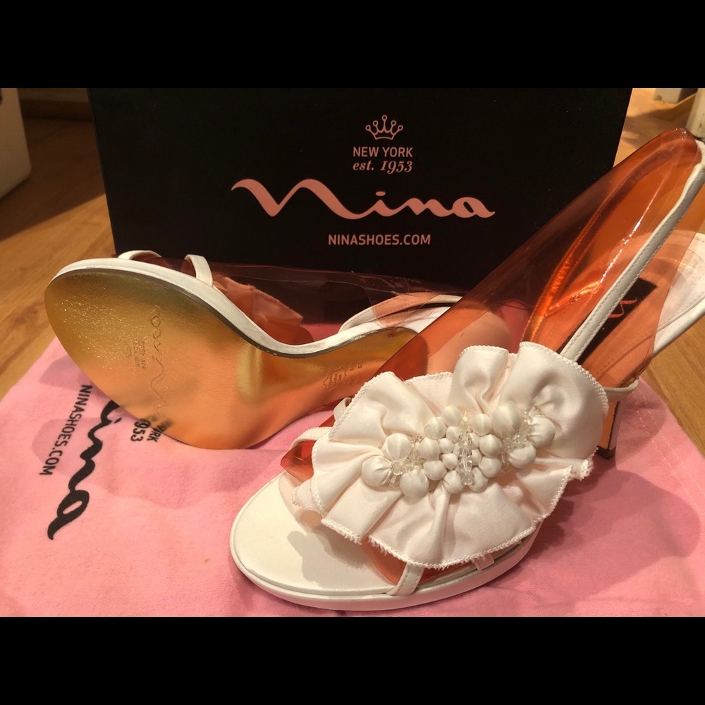 Nina Shoes Ivory High heels.